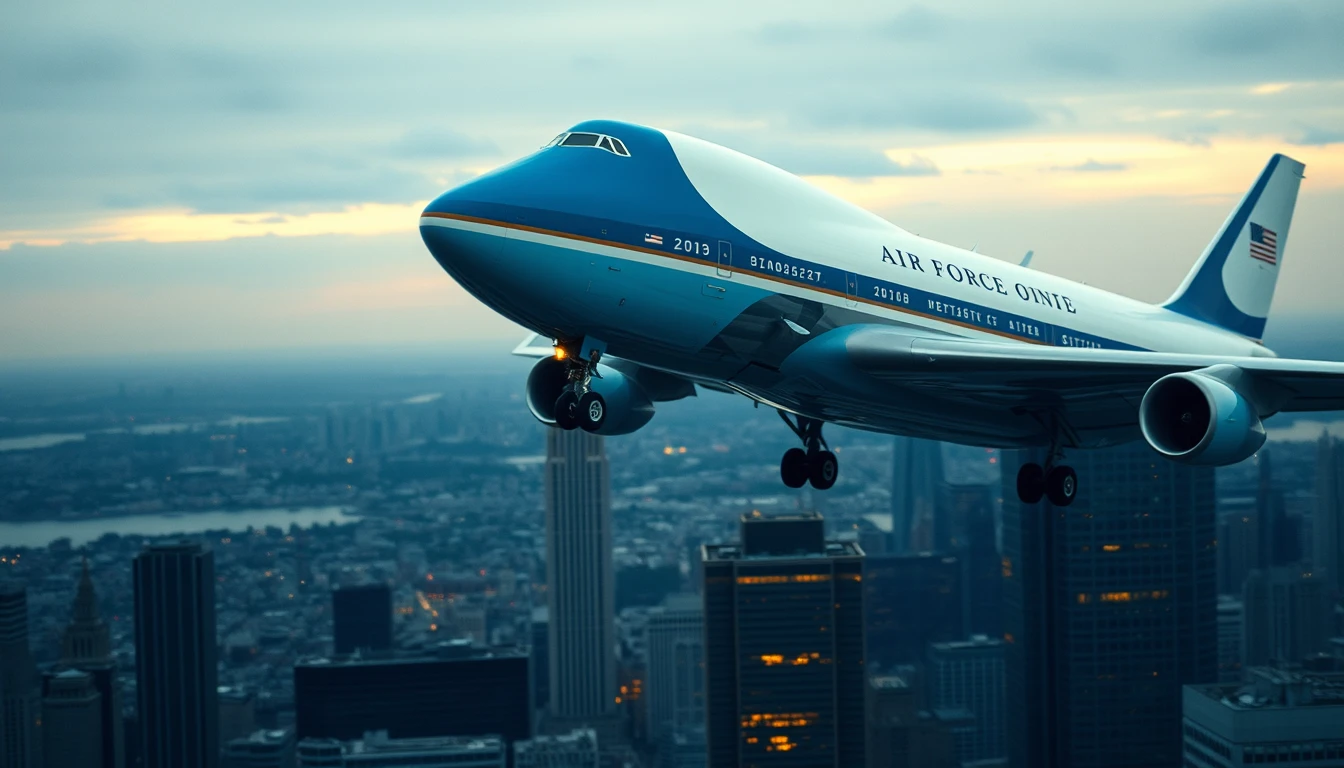 Air Force One vira avião-isca em ameaça a Trump